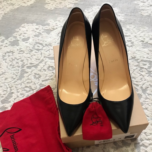 louboutin pigalle 100 black